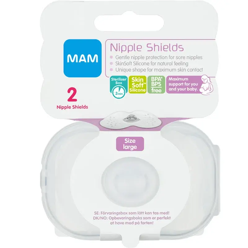MAM Amningsnapp Size2/Large, 2 st Premium