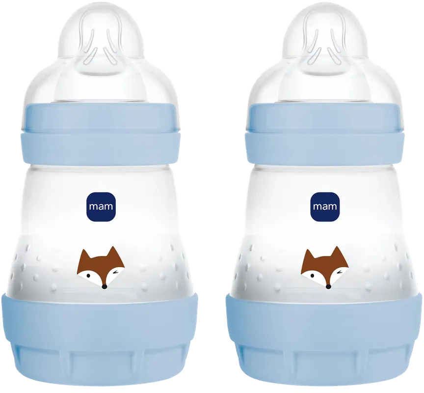 Lågt pris MAM Easy Start Anti-Colic 160ml Blue, 2 pack