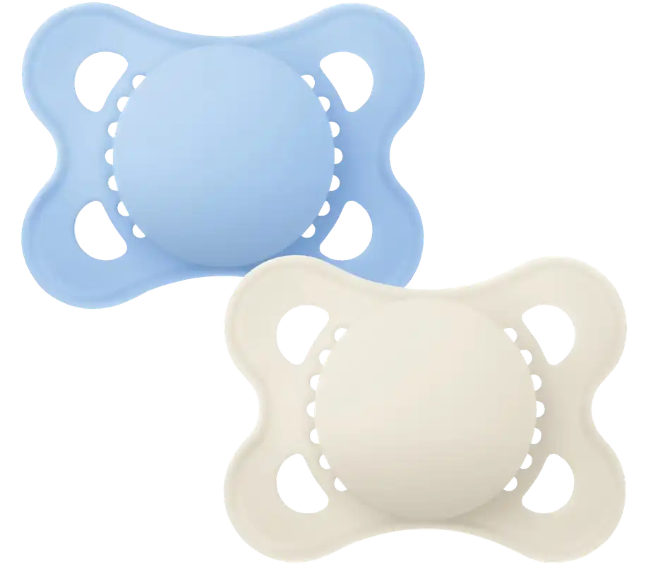 Billig MAM Original Blue 0-6m, Unprinted, 2 pack