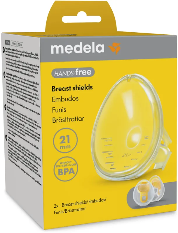 Medela Hands-free brösttratt 21 mm, 2 st Expressleverans