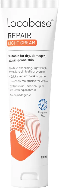 LOCOBASE REPAIR LIGHT CREAM, 100 ml Begränsad tid