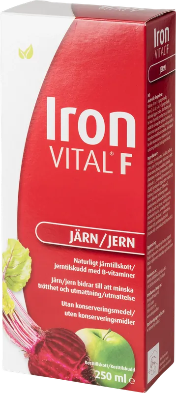 Iron Vital Lösning, 250 ml Beställ nu