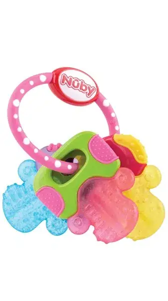 Begränsat erbjudande Nuby Bitleksak IcyBite Nycklar (Blå), 1 st