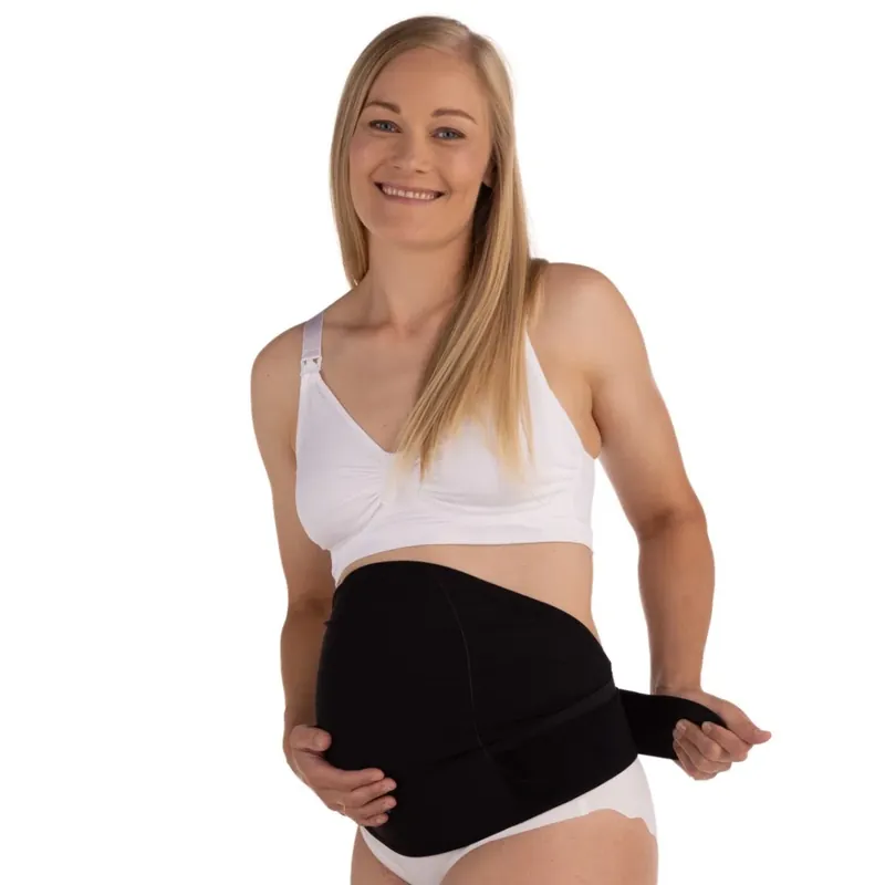 Nyhet Carriwell Justerbart över-magen-stödbälte svart L/XL, 1 st