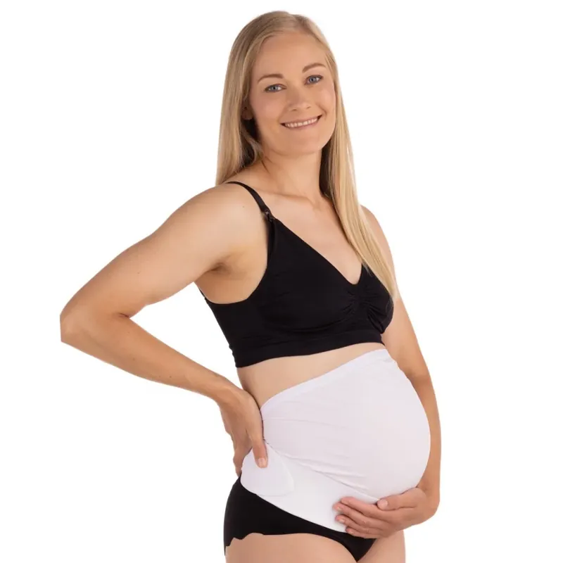 Erbjudande Carriwell Justerbart över-magen-stödbälte vit L/XL, 1 st