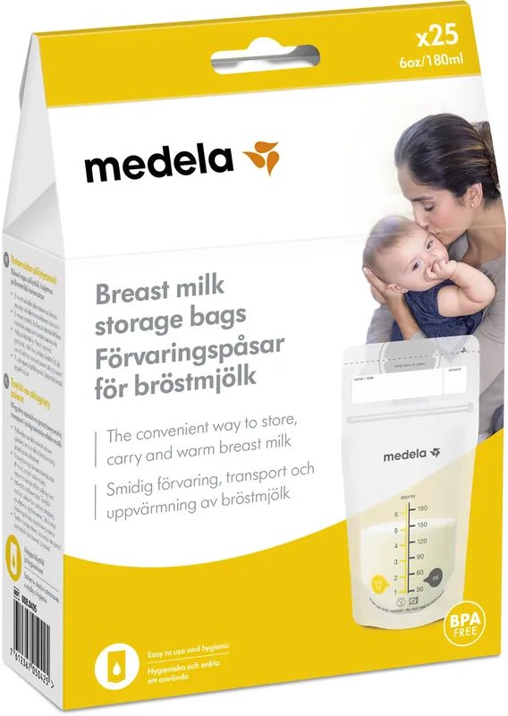 Köp online Medela Förvaringspåsar för brö, 25 st