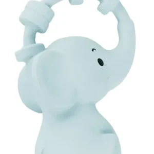 Carlo baby bit/badleksak - ljusblå elefant, 1 st Billig