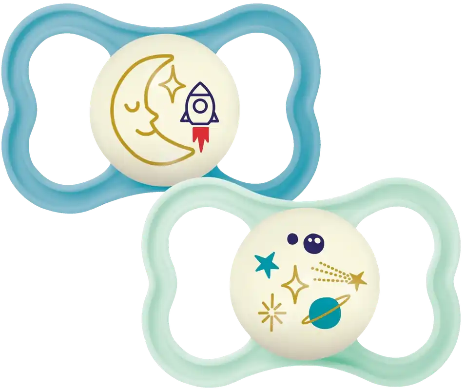 Köp online MAM Air Night Blue 16-36m, 2 pack