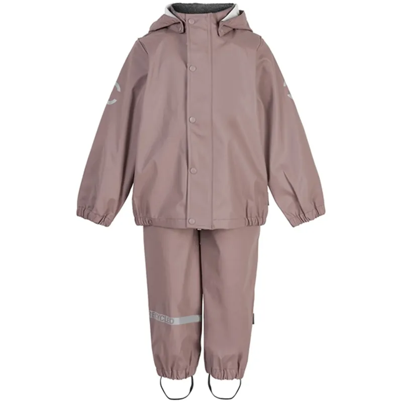 Mikk-Line Regntøj Jakke Og Bukser Adobe Rose Reapris