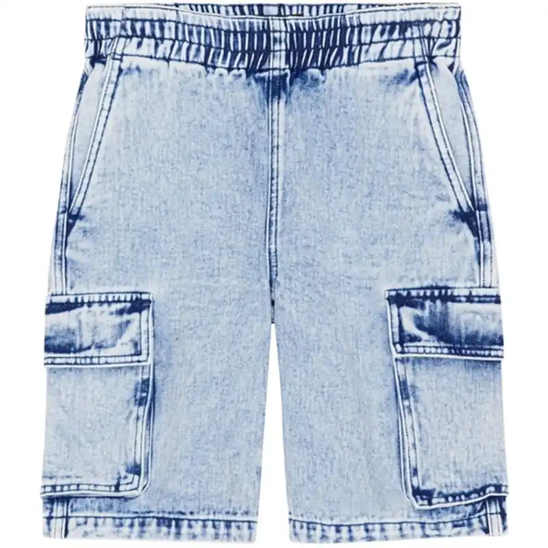 Molo Light Stone Denim Alvy Shorts Säker betalning