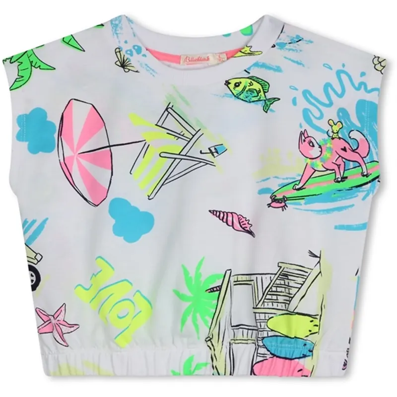 Sänkt pris Billieblush White Sweat Topp