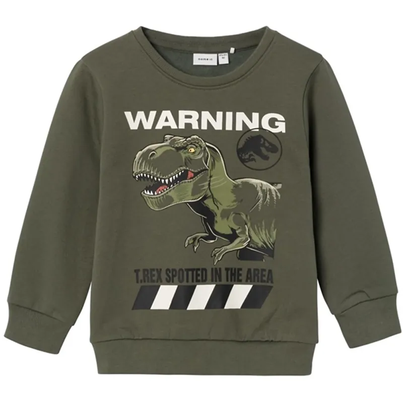 Name it Beetle Nat Jurassic Sweatshirt Noos Köp online