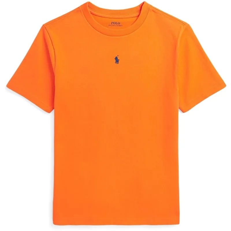 Polo Ralph Lauren Boys T-Shirt Bright Signal Orange Snabb leverans