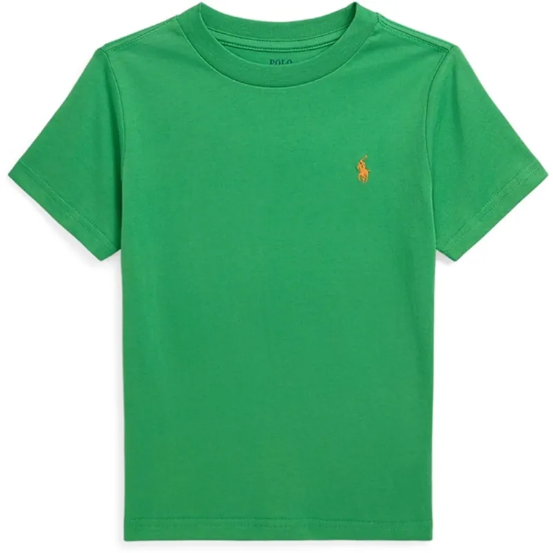 Polo Ralph Lauren Boys T-Shirt Preppy Green Sänkt pris