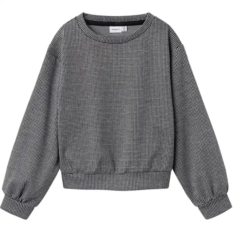 Name it Black Sachecka Heavy Jersey Tröja Kundfavorit
