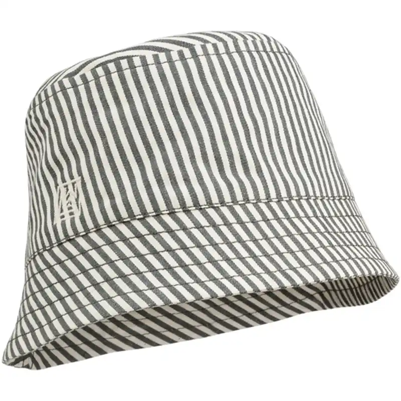 Liewood Salva Bobbare Hatt Y/D Stripe Whale Blue Creme De La Creme Rea
