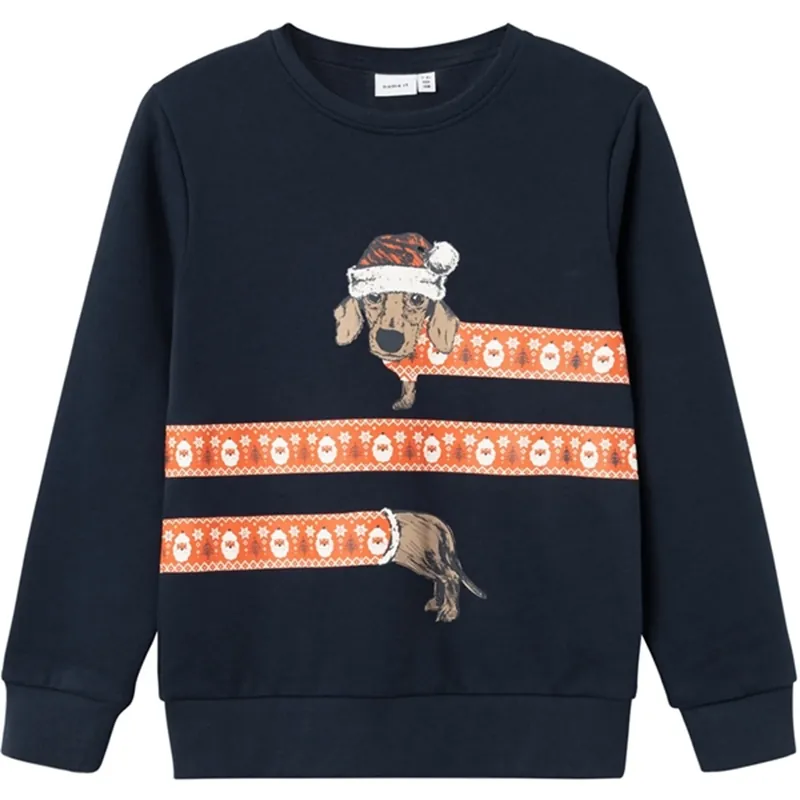 Name it Dark Sapphire Remerry Sweatshirt Handla nu