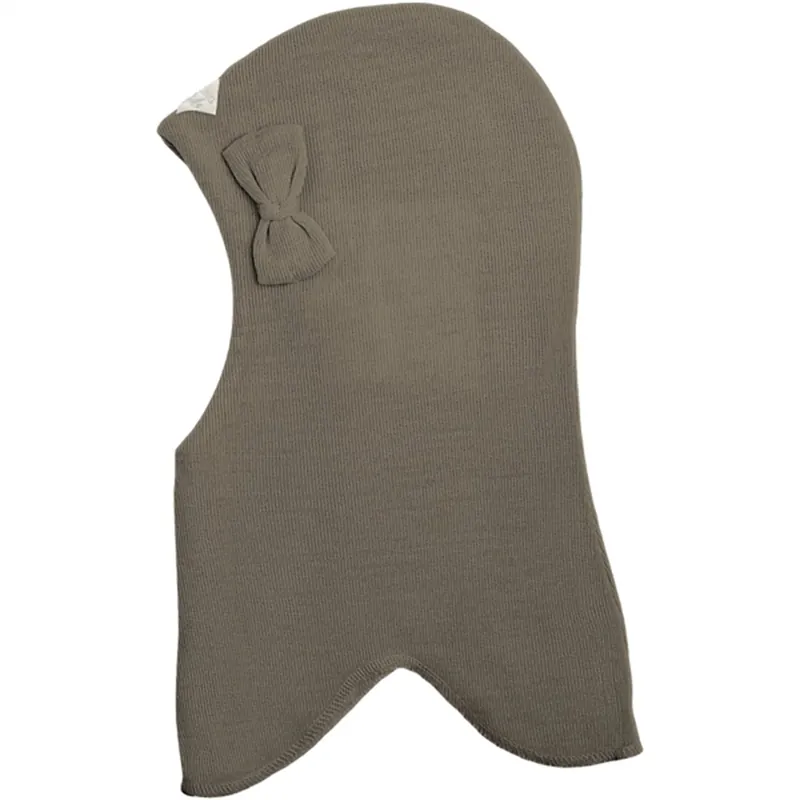 Racing Kids Rund Elefanthatt m. Rosett Dark Plum Brown Billigare