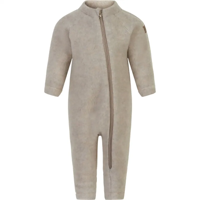 Reapris Mikk-Line Ull Onesies Melange Offwhite