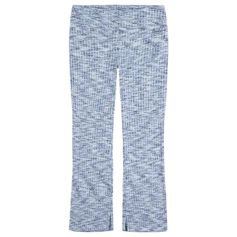 Levi‘s Space Dye Flared Knit Pants Crown Blue Trygg betalning