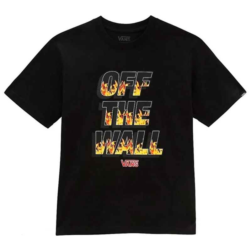 VANS Digi Flames T-Shirt Black Nedsatt pris