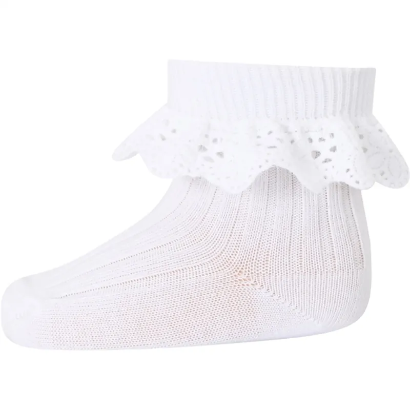 Endast idag MP 57054 Lisa Strumpor 01 White