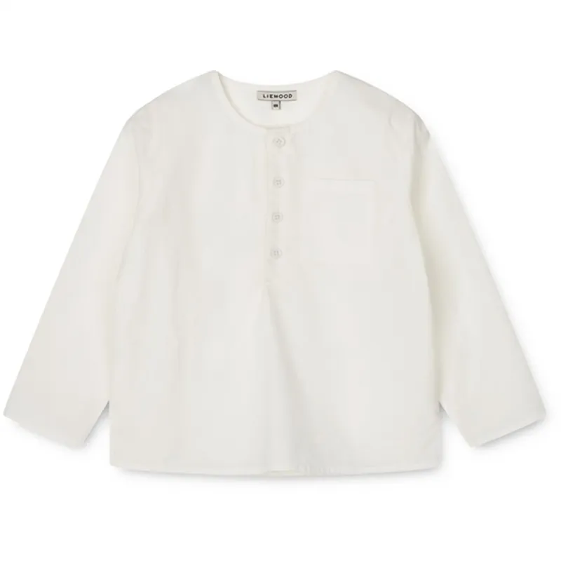 Liewood Houston Skjorta Crisp White Nedsatt pris