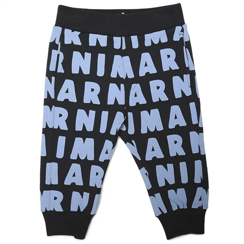 Marni Navy Blue Sweatpants Kampanjpris