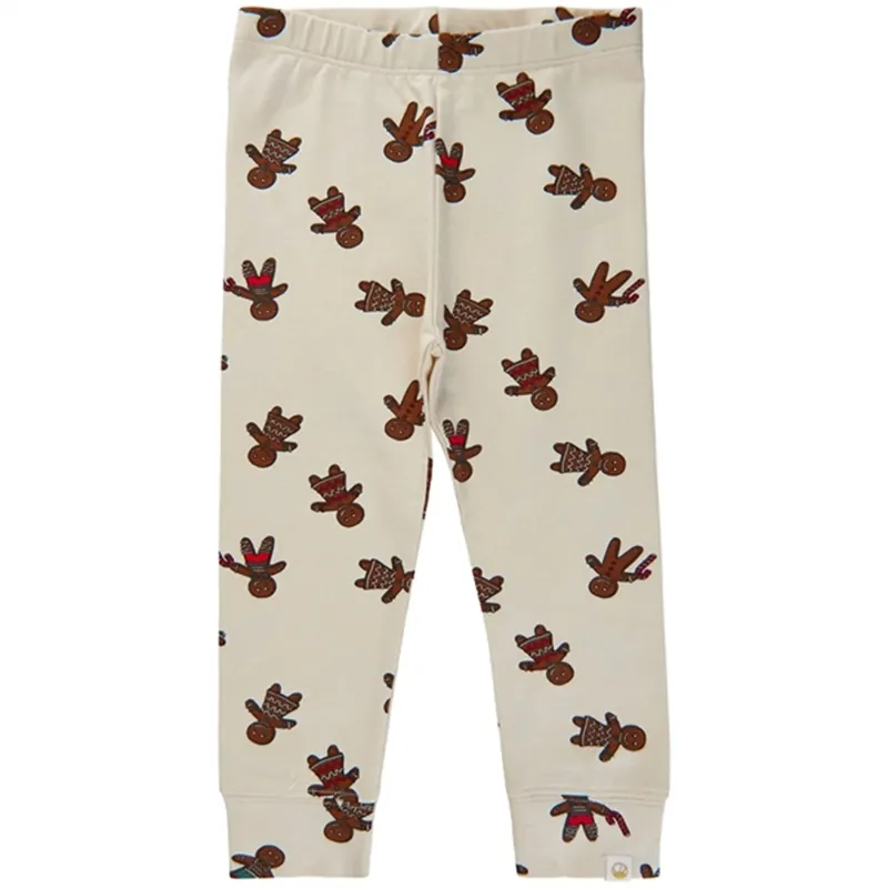 Sänkt pris THE NEW Siblings White Swan Ginger Aop Holiday Leggings