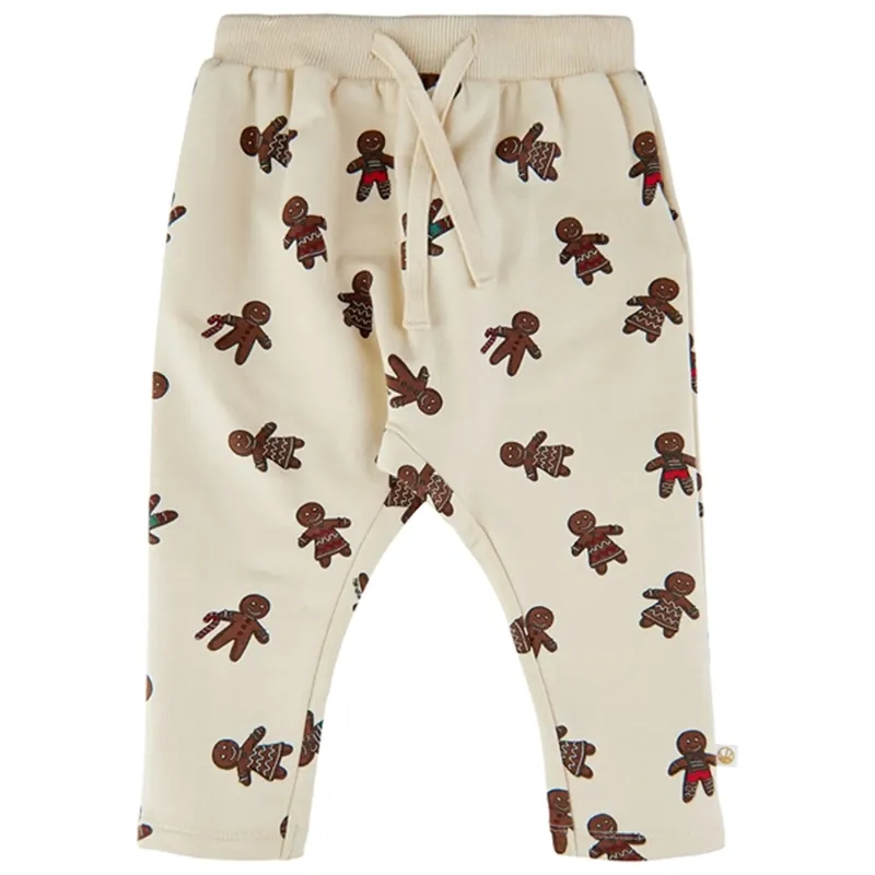 Erbjudandepris THE NEW Siblings White Swan Ginger Aop Holiday Ginga Sweatpants
