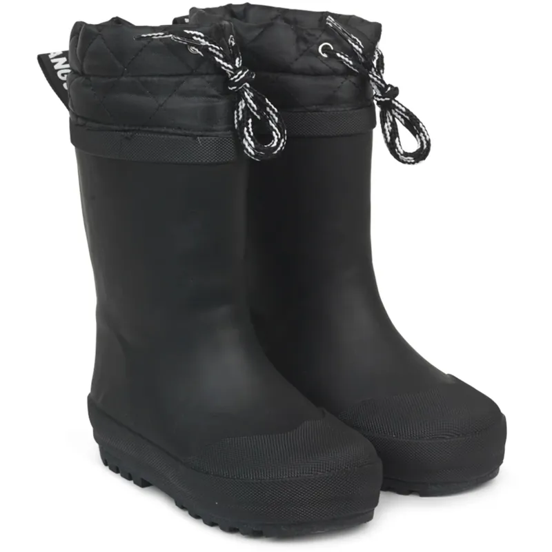 Angulus Termo Gummistøvle Black Extra rabatt