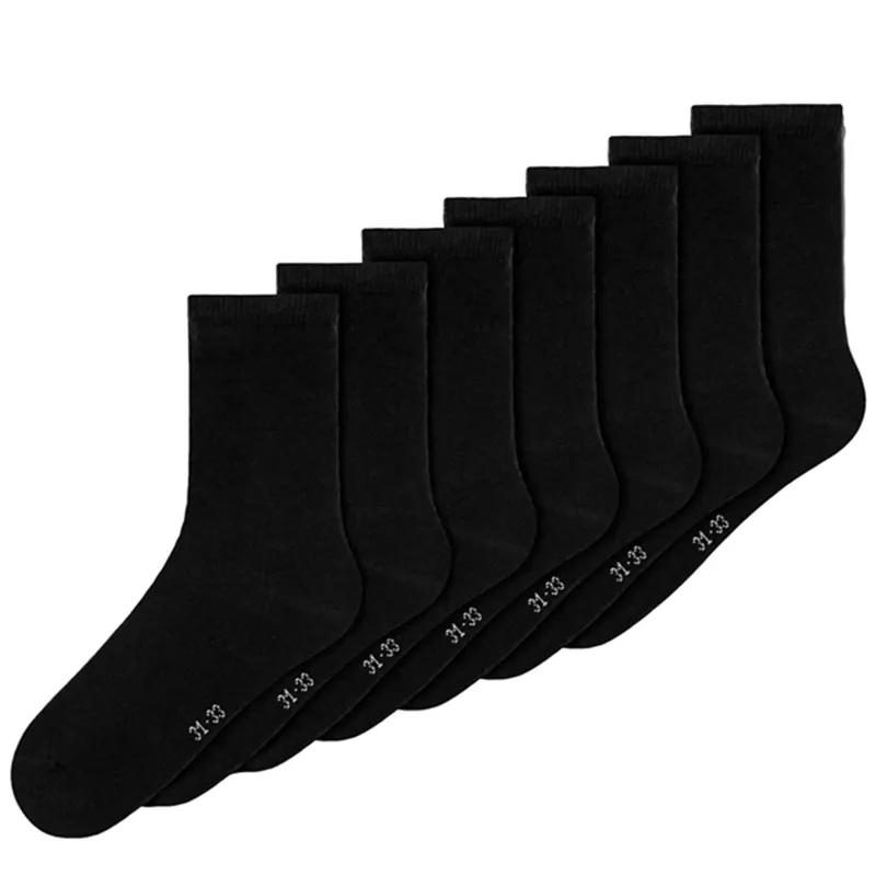 Endast idag Name it Black NOOS 7-pak strømper