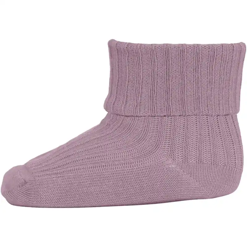 MP 533 Cotton Rib Baby Socks 685 Lilac Shadow Begränsat antal