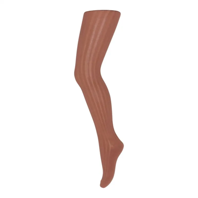Säker betalning MP 130 Cotton Rib Tights 2315 Copper Brown