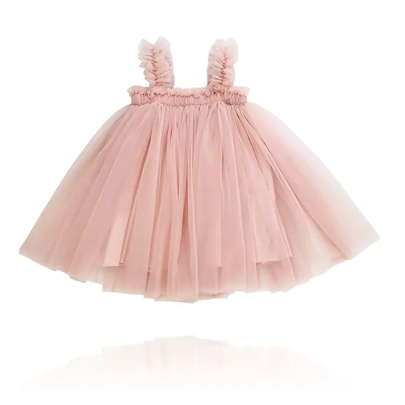 Sista chansen Dolly by Le Petit Tom Tutu Klänning Beach Cover Up Ballet Pink