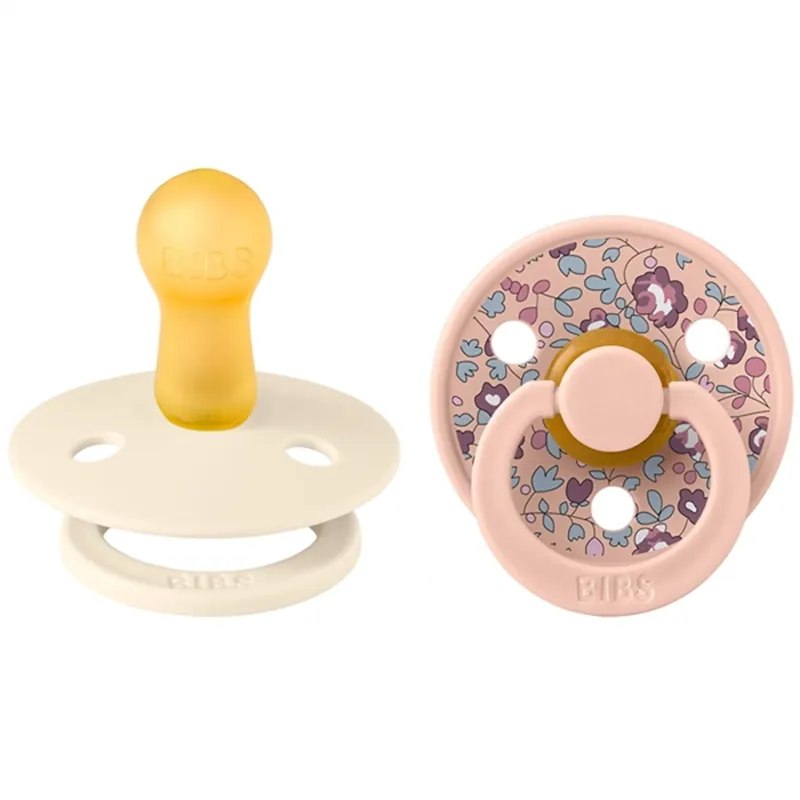 Snabb frakt Bibs x Liberty Latex Nappar 2-pack Eloise Blush Mix