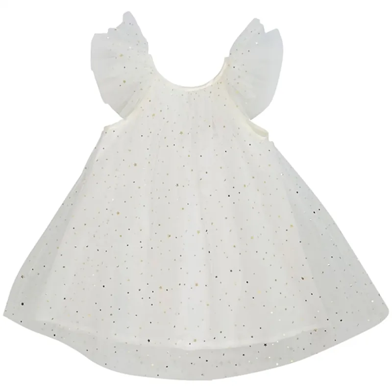 Dolly by Le Petit Tom Tulle Fairy Klänning White Rabatt