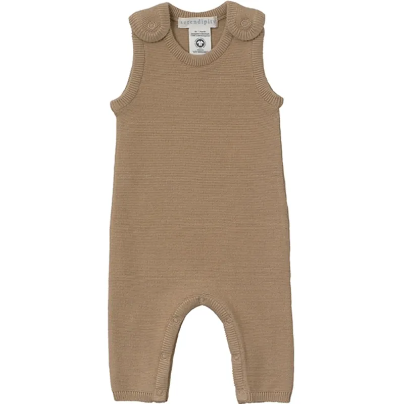 Serendipity Newborn Tan Romper Erbjudandepris