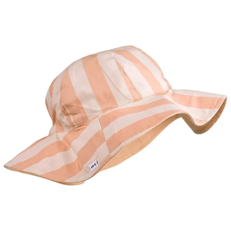 Liewood Amelia Solhatt Stripe Tuscany Pale/Sandy Expressleverans