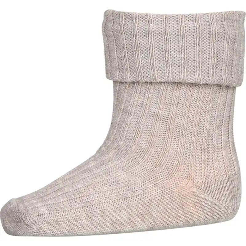 Snabb leverans MP 533 Bomull Rib 489 Light Brown Melange