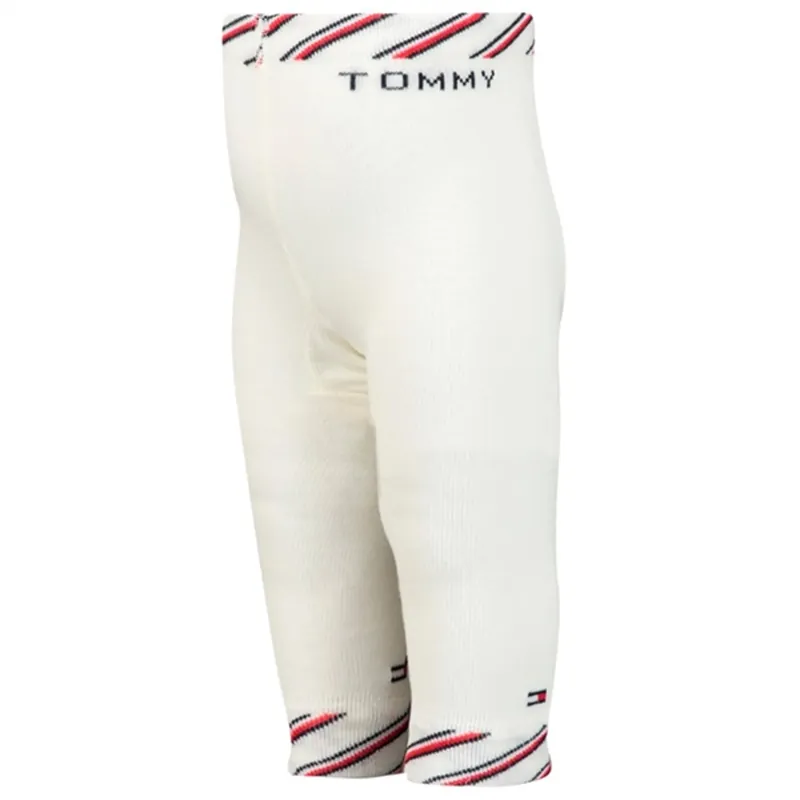 Tommy Hilfiger Baby Global Stripe Leggings White Endast denna vecka