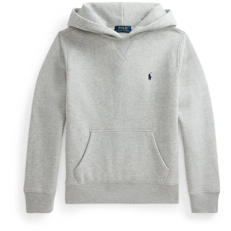 Snabb leverans Polo Ralph Lauren Boy Long Sleeved Hoodie Andover Heather