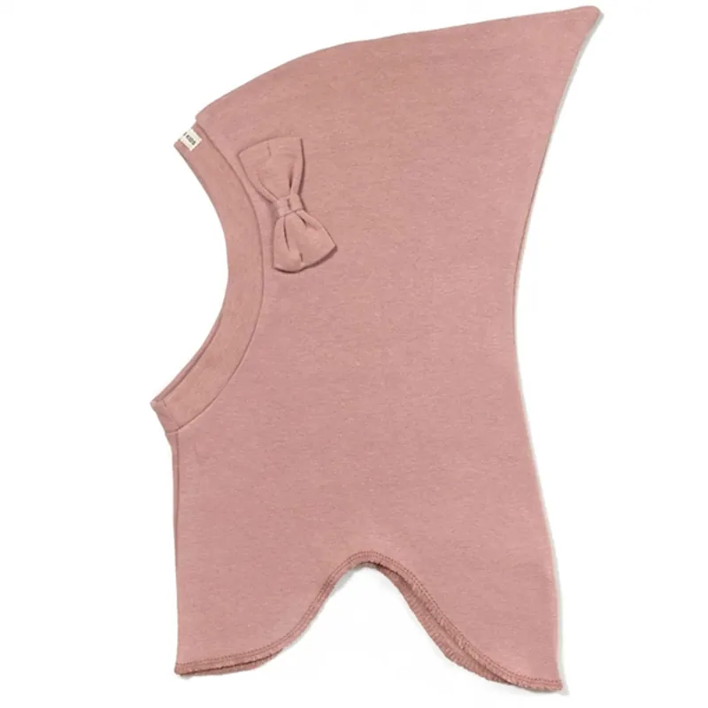 Racing Kids Top Balaklava Bow 1-lager Dusty Rose Lågt pris