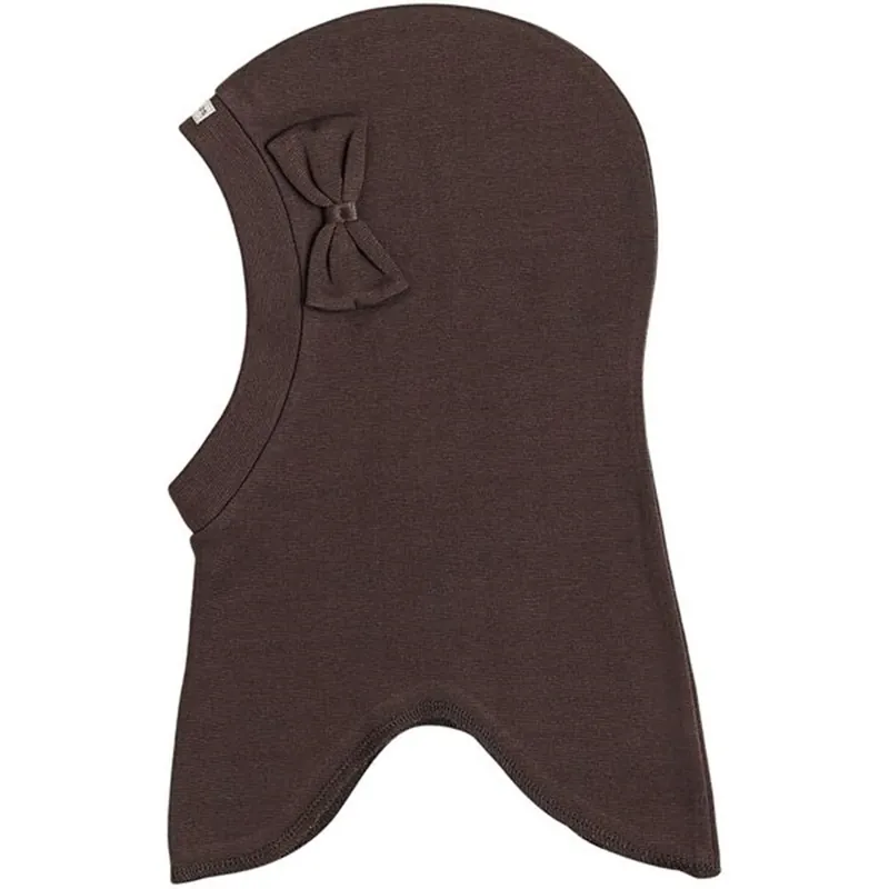Fynd Racing Kids Rund Balaklava Rosett 1-lags Chocolate Brown