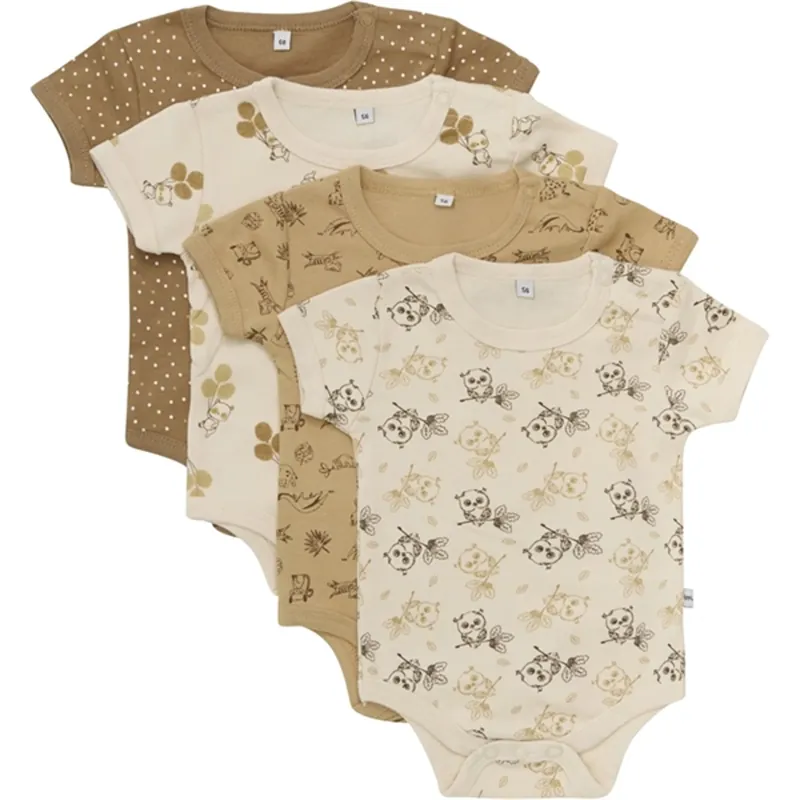 Pippi Body AO-printed 4-pak Whitecap Gray Begränsad tid