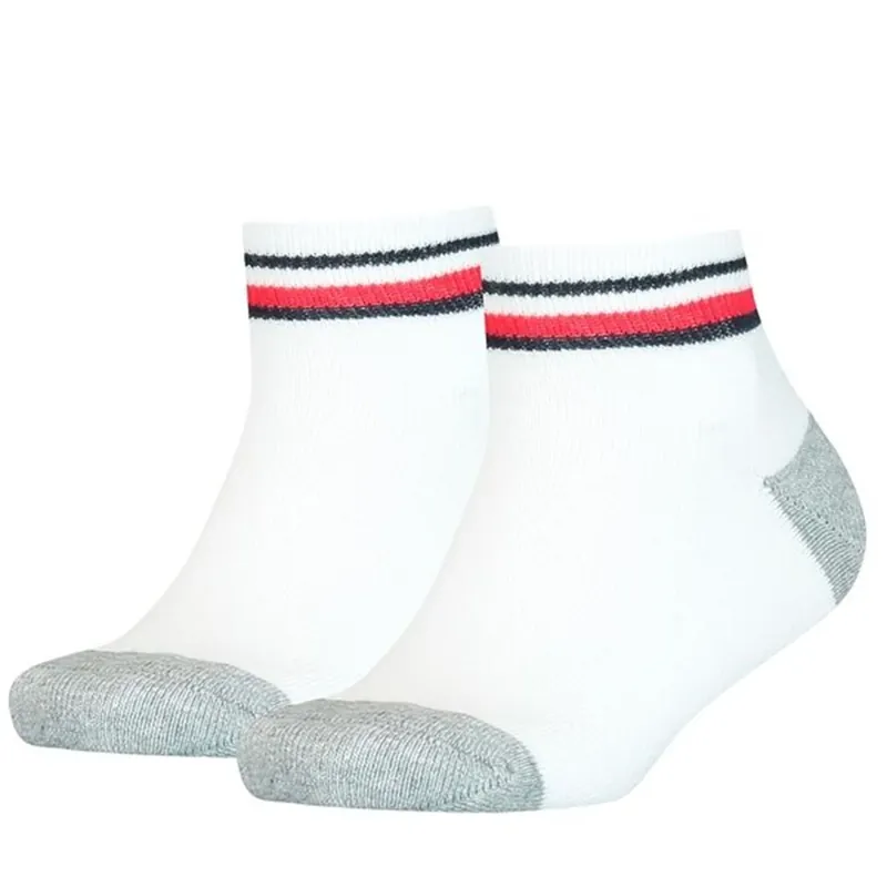 Endast denna vecka Tommy Hilfiger 2-pack Iconic Sports Quality Strumpor White
