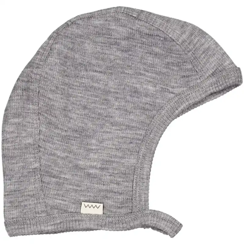 Säker betalning MarMar Wool Rib Grey Melange Mössa