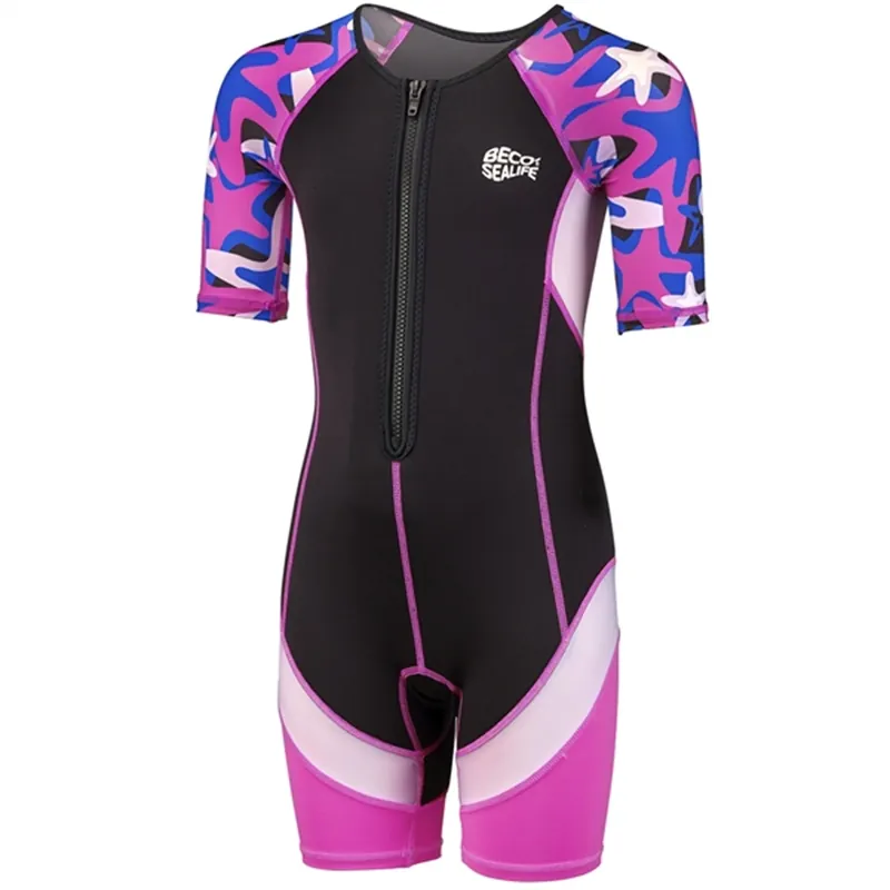 BECO Sealife Neoprendragt Pink Säker betalning
