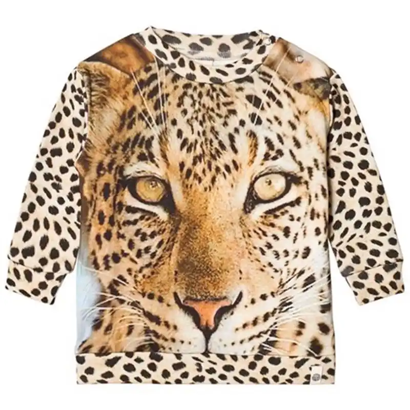 Säker betalning Popupshop Leopard Base Sweat