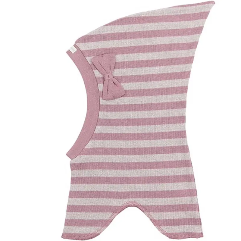 Nedsatt pris Racing Kids Top Balaklava Rosett 1-lager Dusty Rose/Shimmer Rose